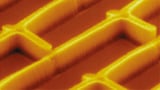 A scanning electron microscope image of a 'nanobrush' of vertically aligned nanotubes obtained by printing a catalyst on a substrate