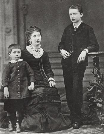 Guglielmo, Annie and Alfonso Marconi