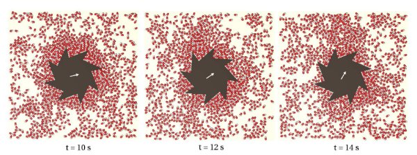 In a spin: random motion of bacteria could drive a tiny rotor