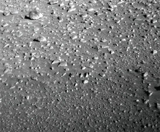 Tidy rocks on Mars