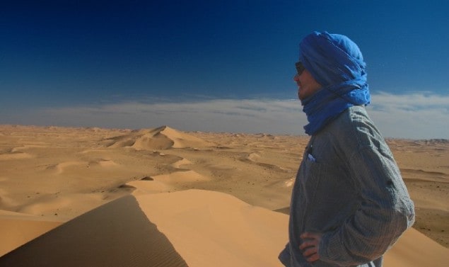 Giant sand dunes