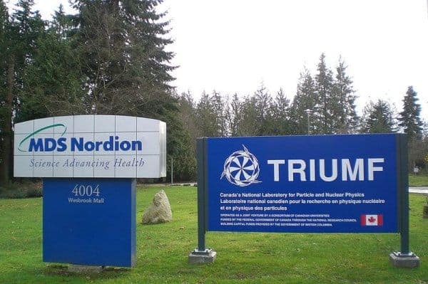 TRIUMF and MDS Nordion want to make molybdenum-99 with an accelerator