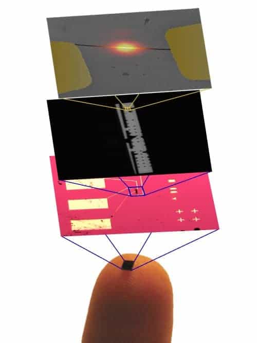 Nantotube goes incandescent