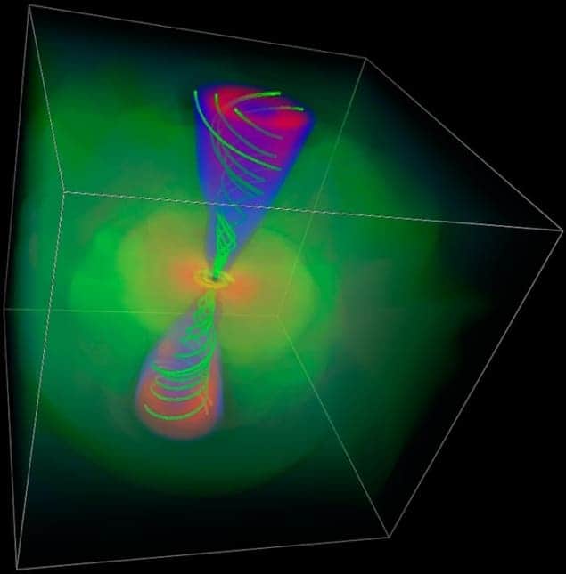 Supermassive particle accelerator located