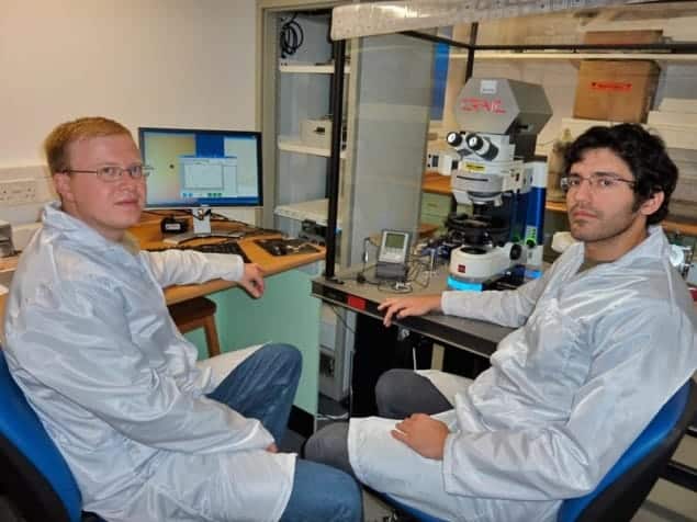 Southampton researchers at work