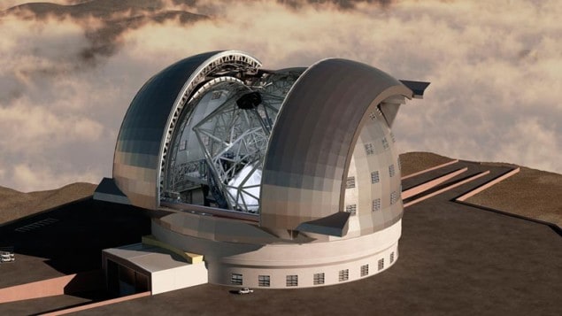 Artist's impression of the Extremely Large Telescope
