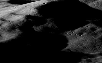 Mountains on the Moon. (Courtesy: NASA/Goddard/Arizona State University)