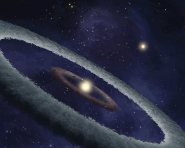 An artist's impression of planet formation