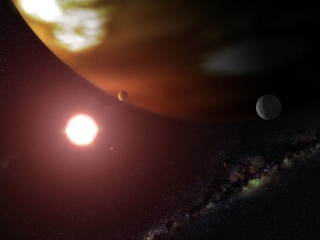 Artist’s impression of an exoplanet