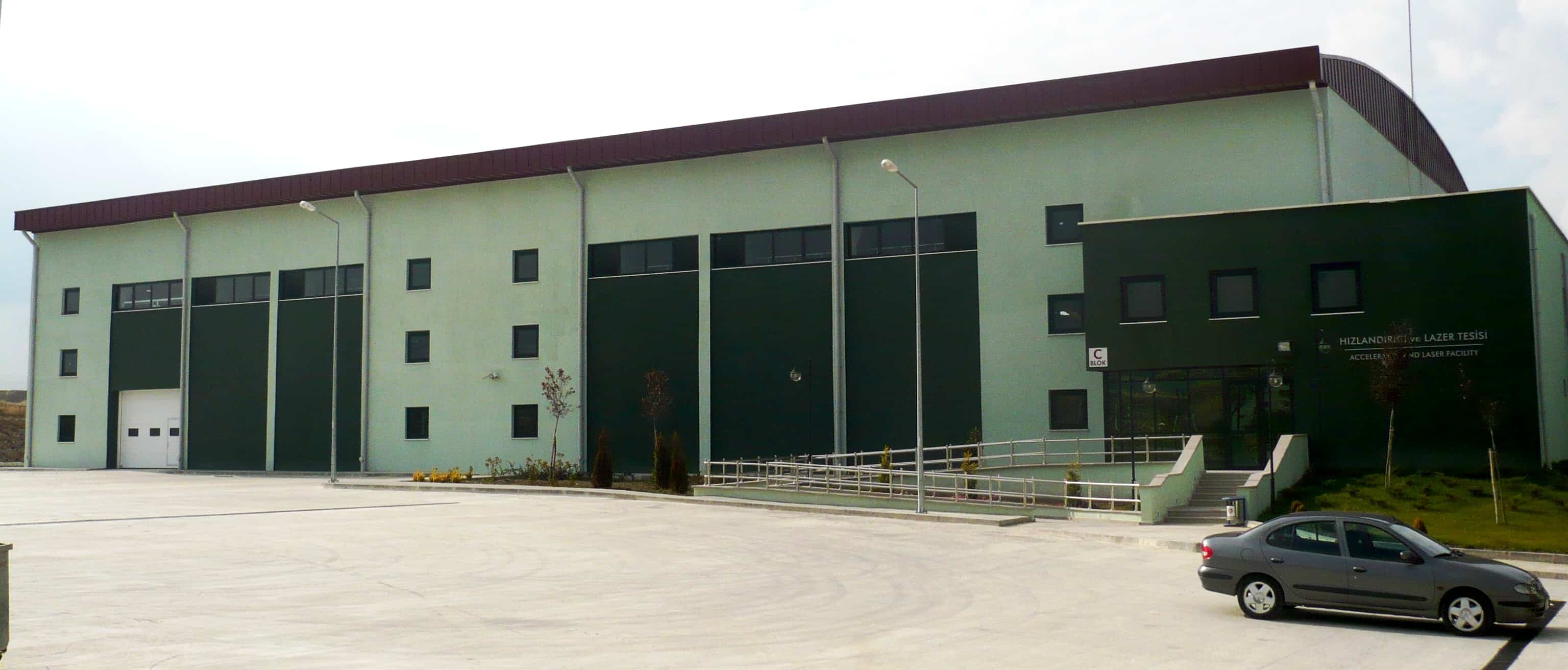 The building for Turkey's TARLA free-electron laser