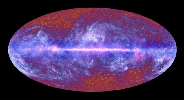 All-sky image of the cosmic microwave background from the Planck mission