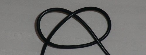 Photo of a knot