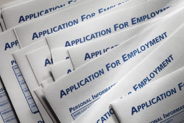 Photo of application forms