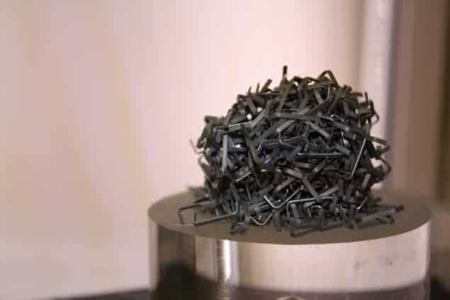 Photo of a column of staples