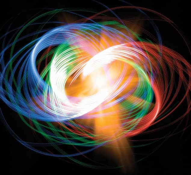 Artist’s impression of the Higgs boson