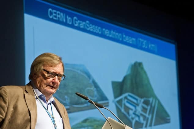 Photograph of Carlo Rubbia