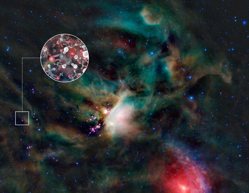 Rho Ophiuchi star-forming region in the infrared