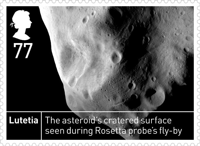 Royal Mail Stamps: Lutetia