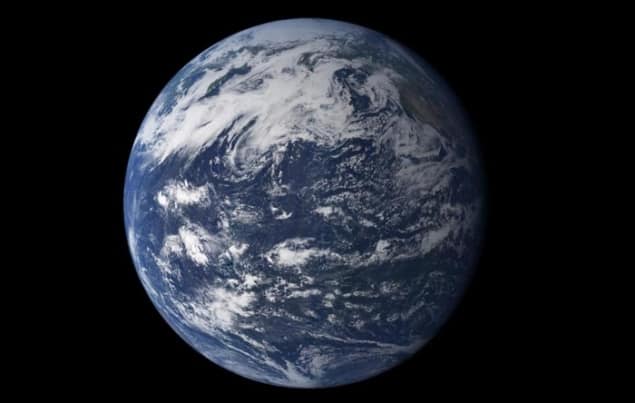 A NASA image of the Earth
