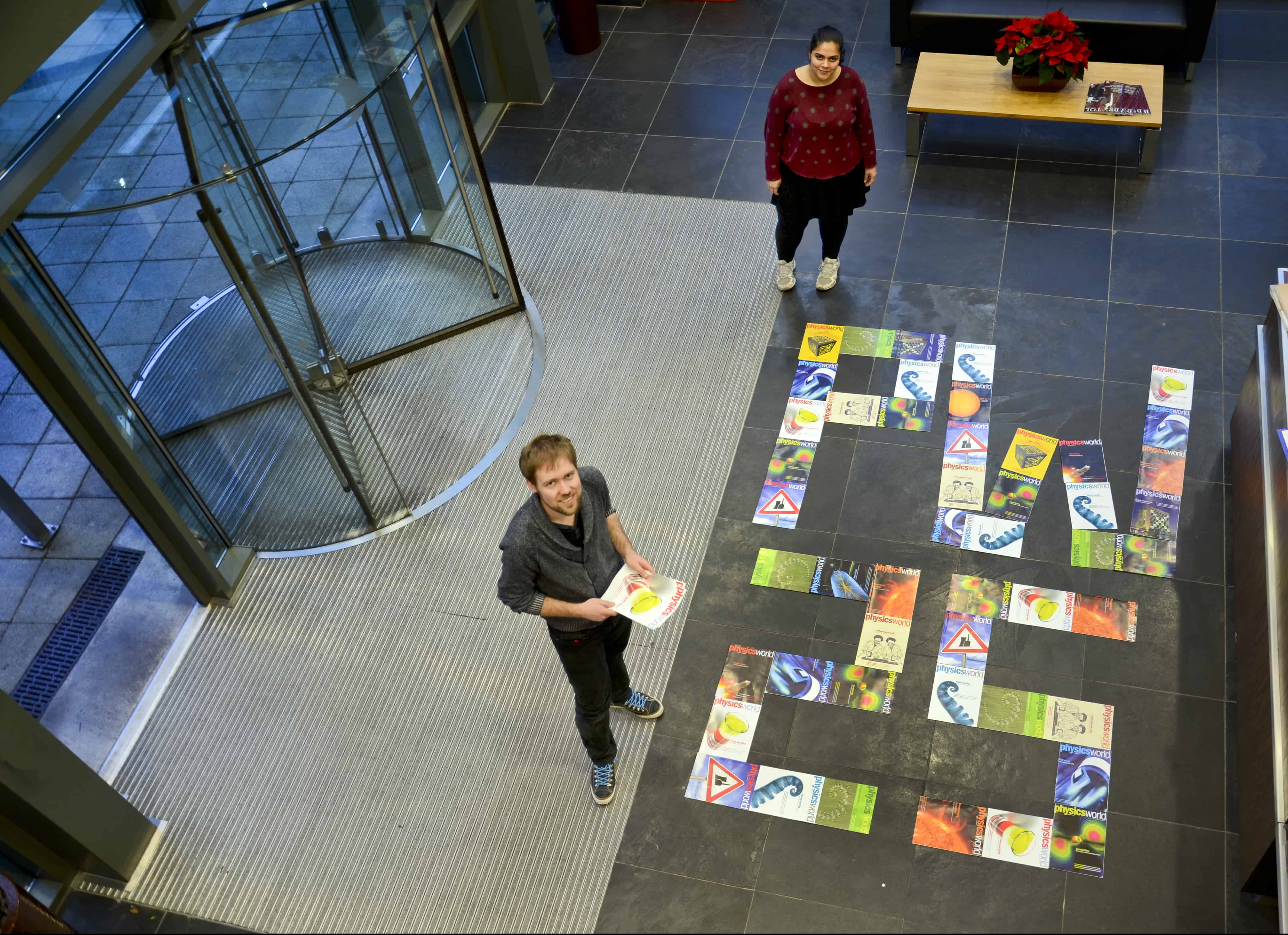 Photo of Physics World 25 years