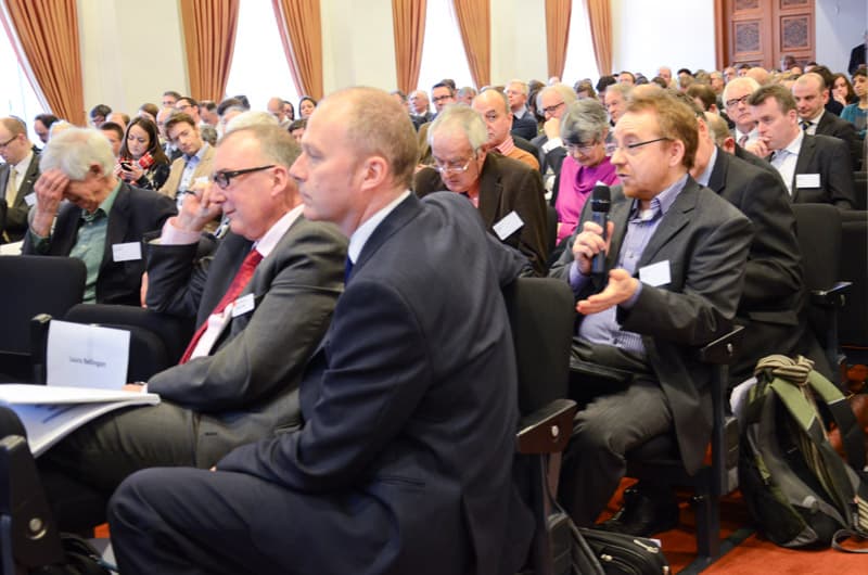 Audience at the open access meeting at the Royal Society