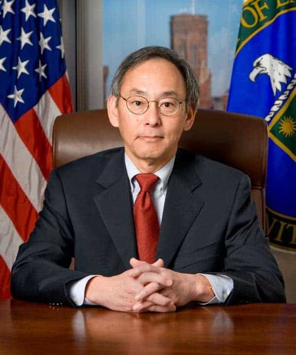 Nobel laureate Steven Chu