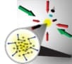 Diagram showing the operation of the cold-atom random laser