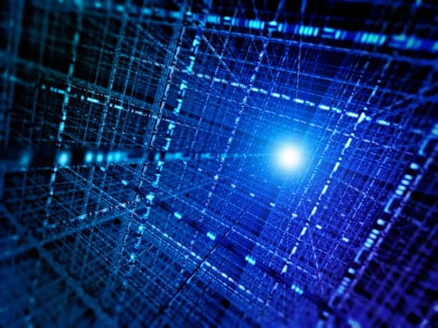 Conceptual illustration of a photon-based qubits