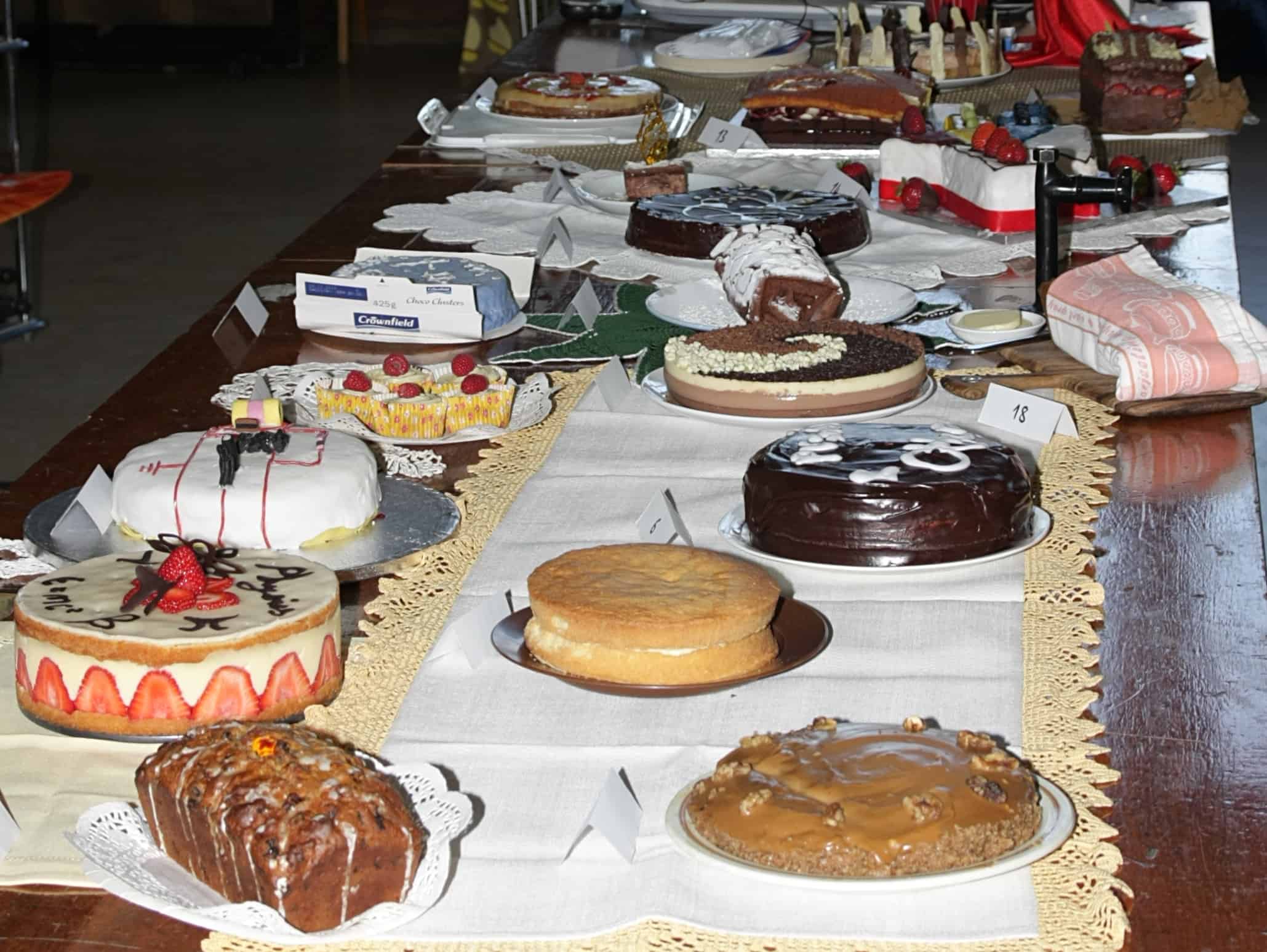 Cakes from the Great Physics Bake Off