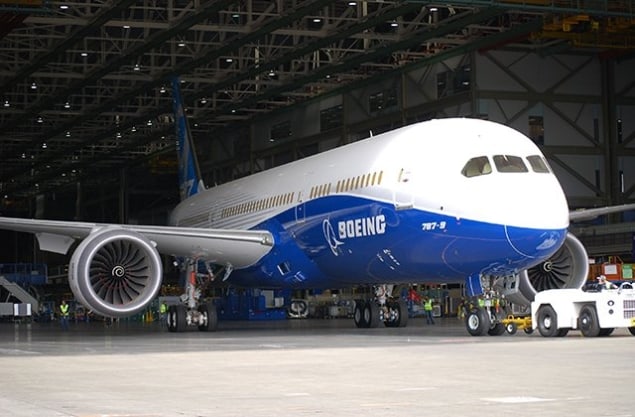 Photo of a Boeing 787 Dreamliner