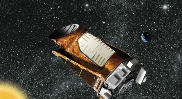 An artist's impression of the Kepler spacecraft An artist's impression of the Kepler spacecraft