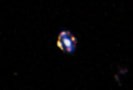 Hubble image of the most distant gravitational lens at z = 1.53