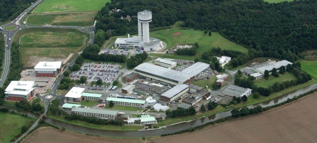 Aerial view of Daresbury Laboratory