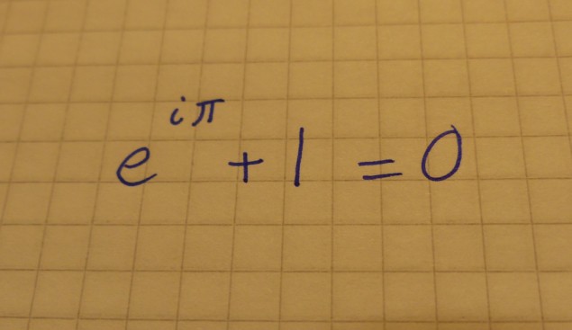 Euler equation handwritten