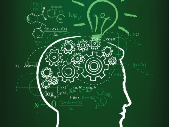 Conceptual artwork of the brain