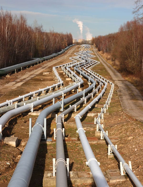 Oil or gas pipelines
