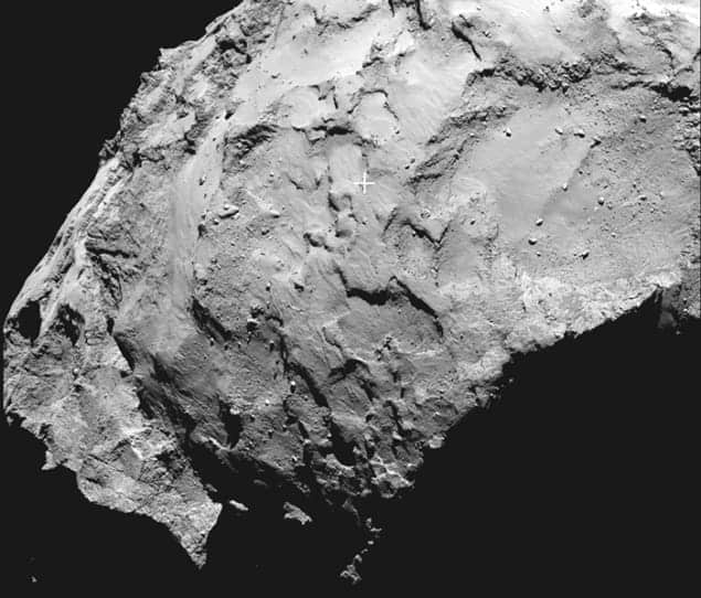 Image of primary landing Site J