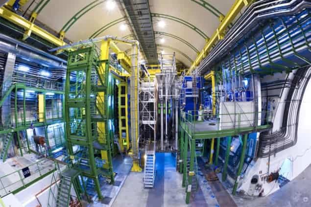 Photograph of the LHCb detector