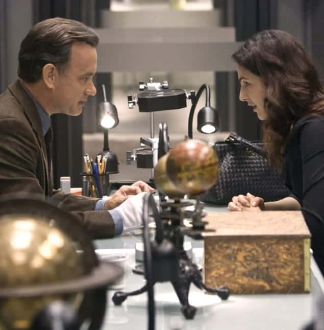Photo from the film version of Dan Brown's novel Angels and Demons