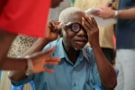 man in adjustable glasses