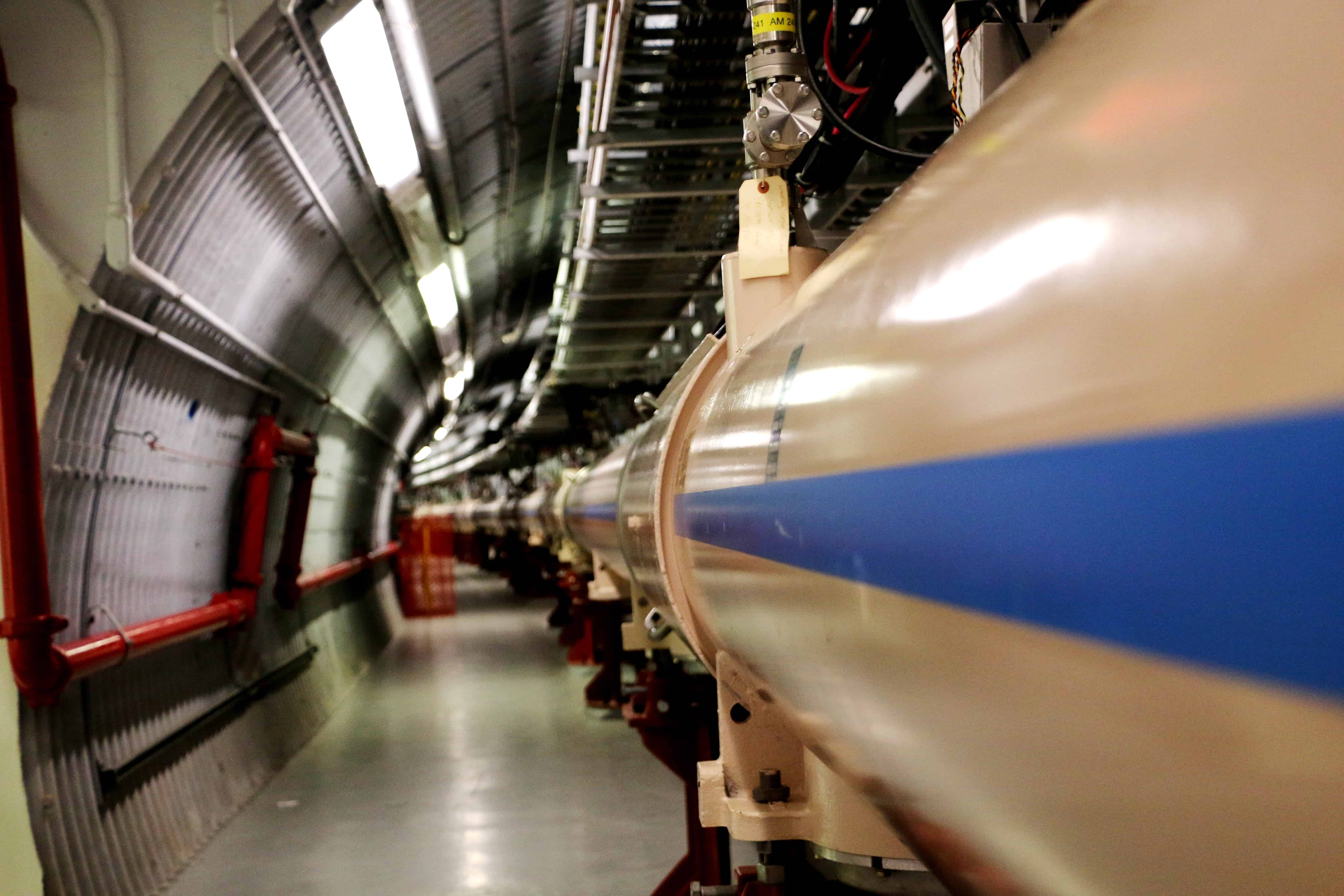 Inside the RHIC tunnel