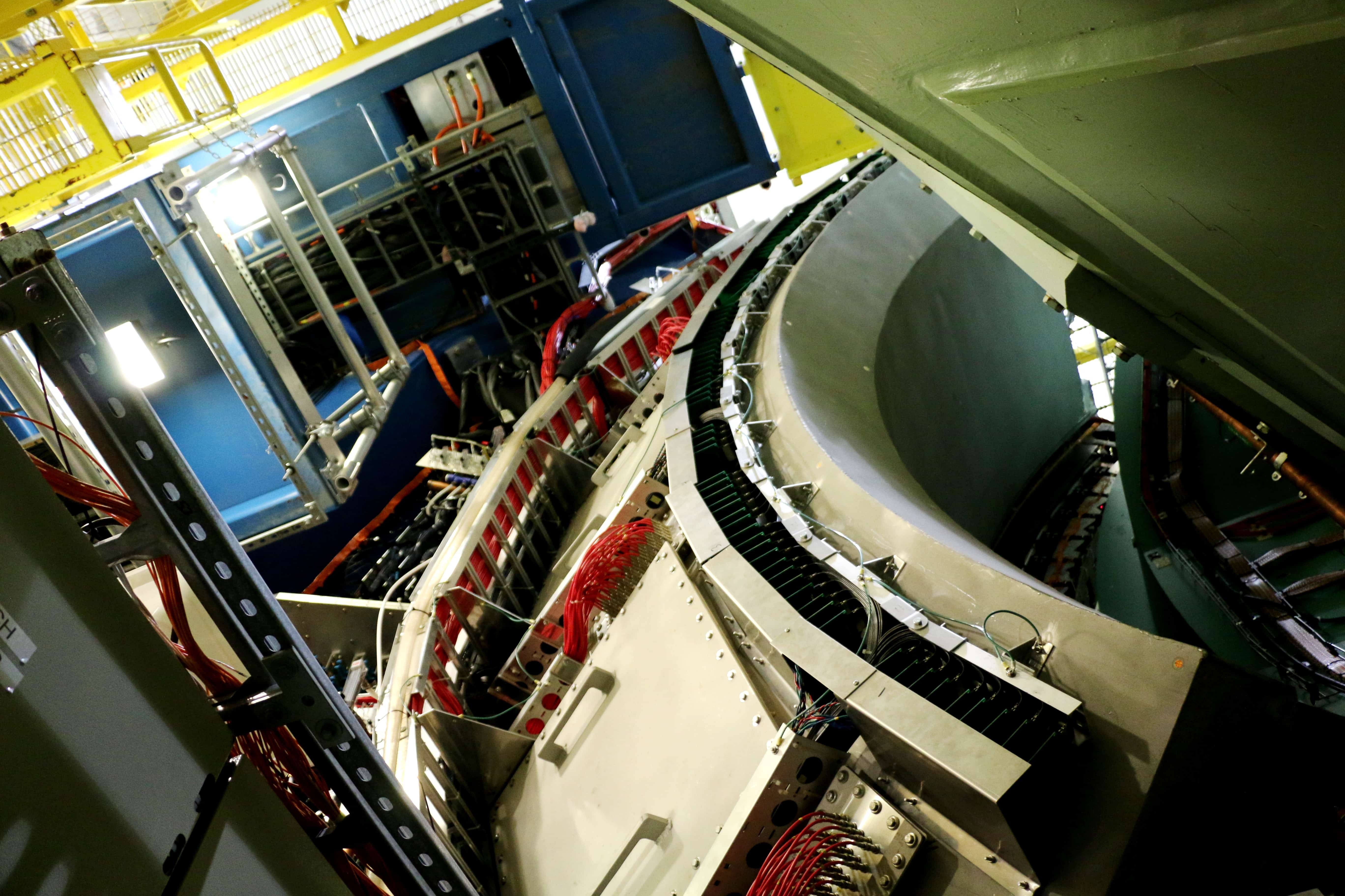 One section of the PHENIX detector