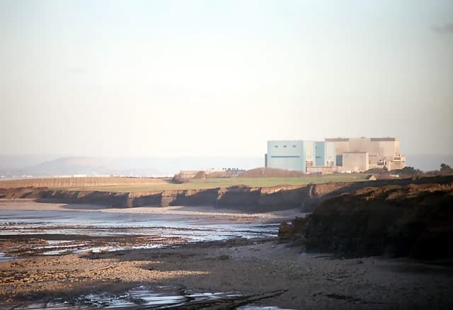 Gold coast: the Hinkley Point C power station will be build next to existing reactors in Somerset (Courtesy: CC BY-SA 2.0/ Richard Baker)