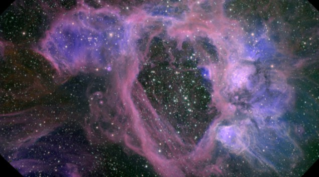 A vast bubble within the Large Magellanic Cloud A vast bubble within the Large Magellanic Cloud