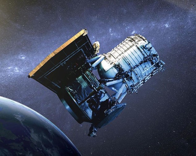 Artistic impression of the WISE spacecraft