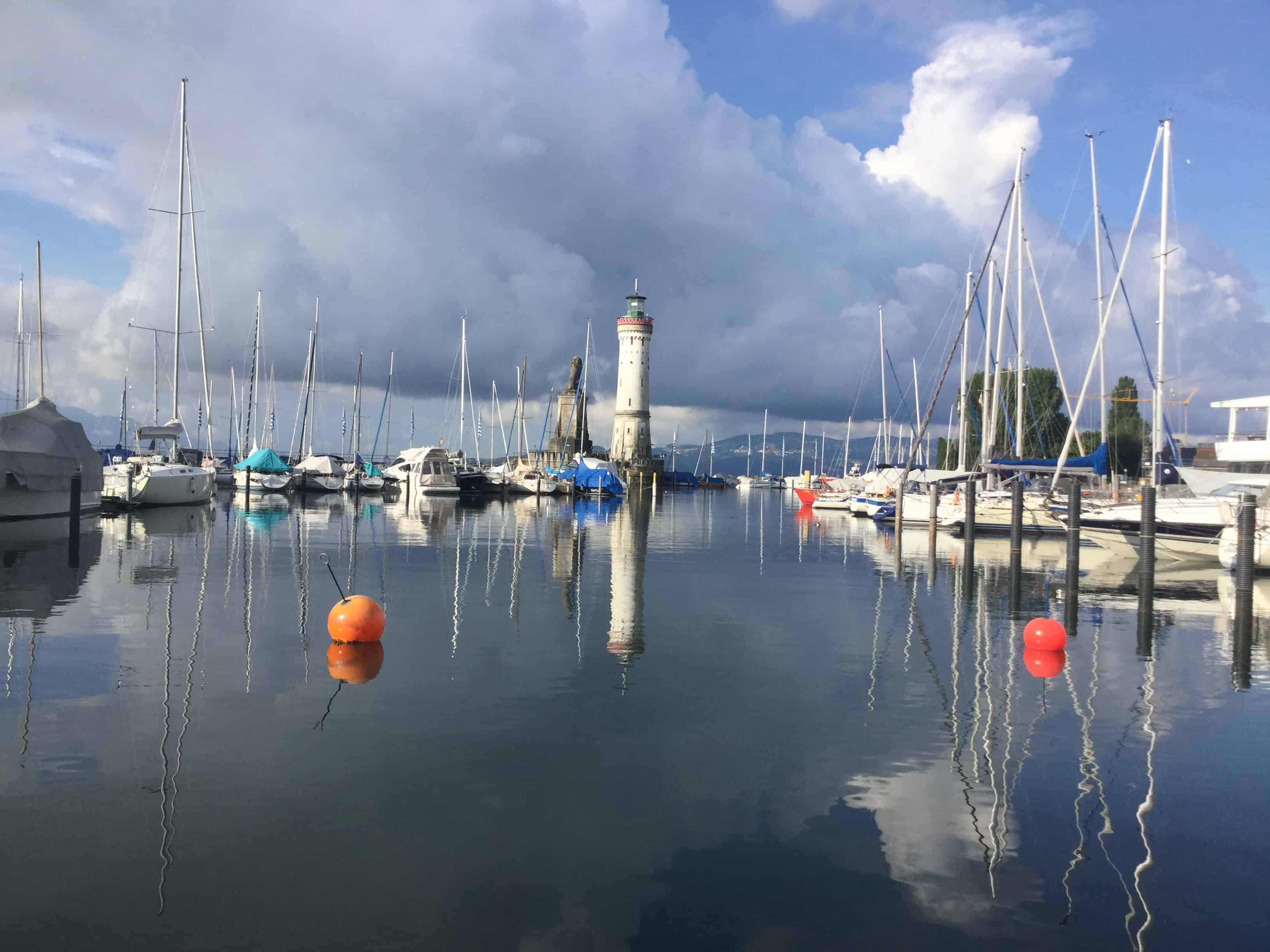 Morning in Lindau: great scenery and wonderful talks