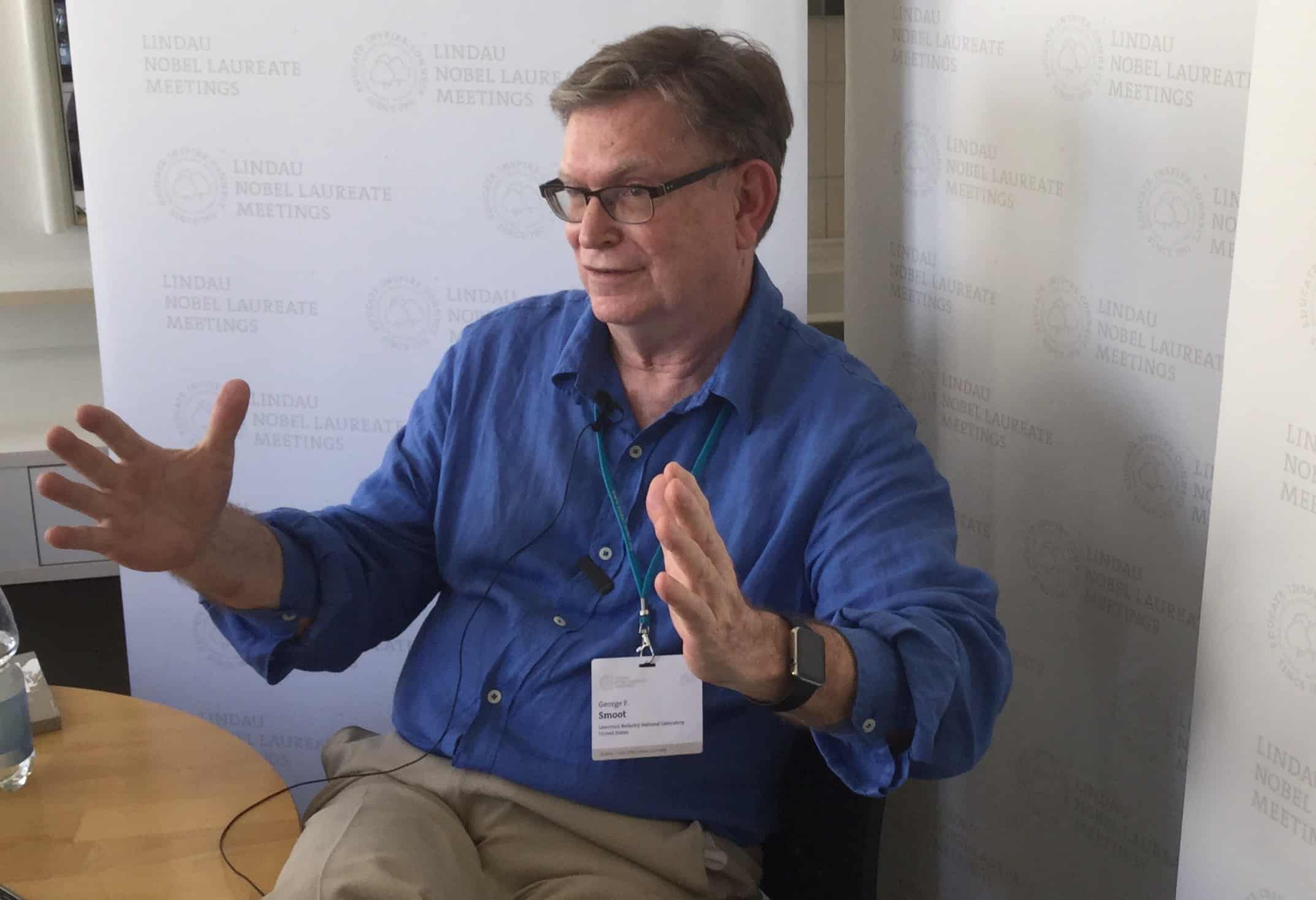 Measuring the universe: George Smoot enthuses about gravitational waves