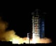 Photograph of the rocket carrying the QUESS quantum science satellite as it launches in China