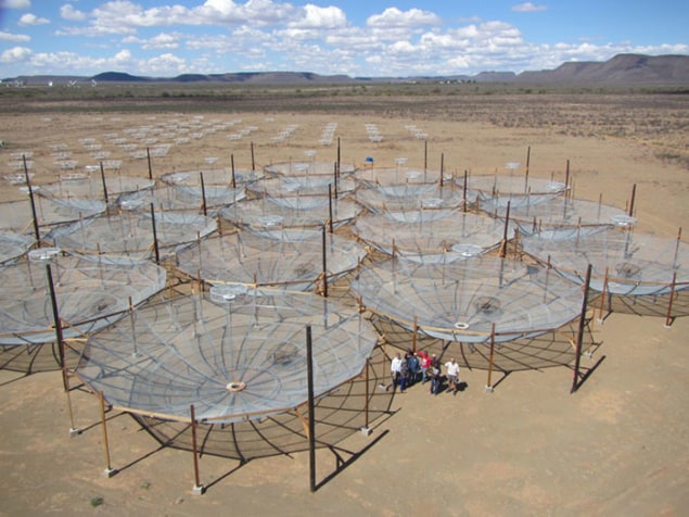 Photograph of the HERA observatory in South Africa