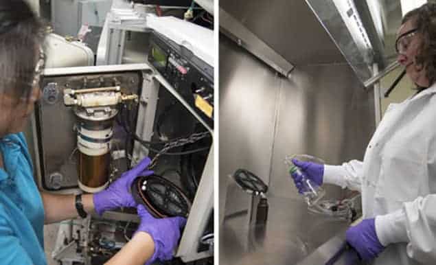 Simulating rain and shine in the lab Simulating rain and shine in the lab